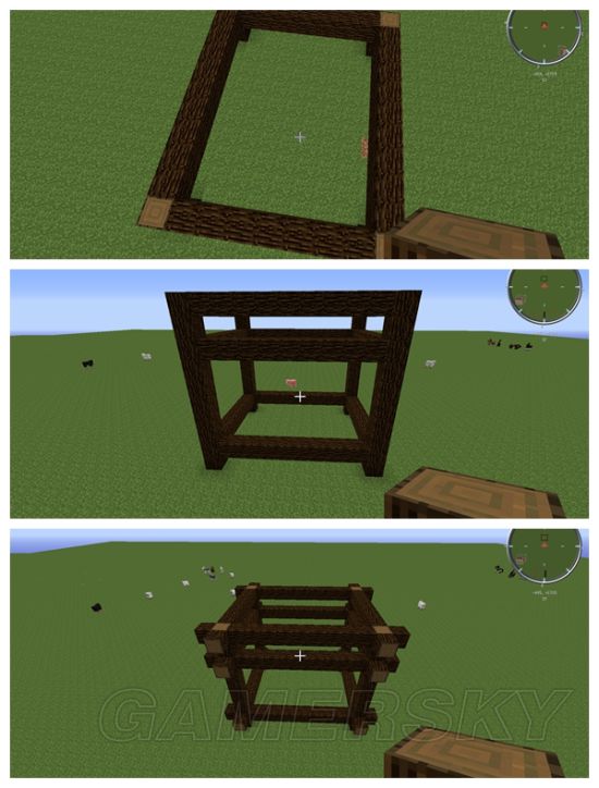 《我的世界》东亚湖心亭搭建图文教程