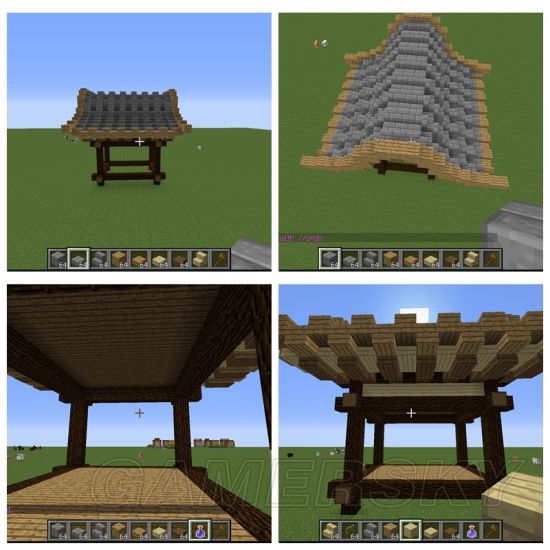 《我的世界》东亚湖心亭搭建图文教程