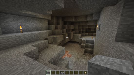 《我的世界》简易美观的山洞小屋建造图文教程