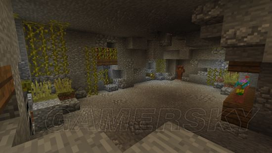 《我的世界》简易美观的山洞小屋建造图文教程