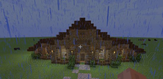 《我的世界》生存前期简易小屋建造教学