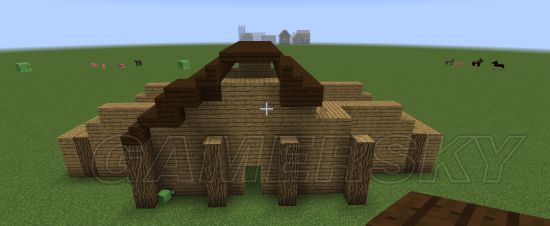 《我的世界》生存前期简易小屋建造教学