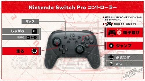 《超级马里奥奥德赛》手柄操作方法一览 超级马里奥奥德赛怎么操作