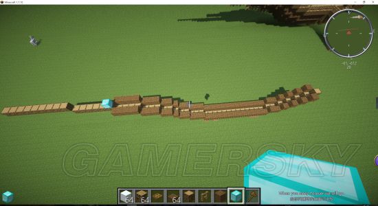 《我的世界》白色帆船制作图文教学