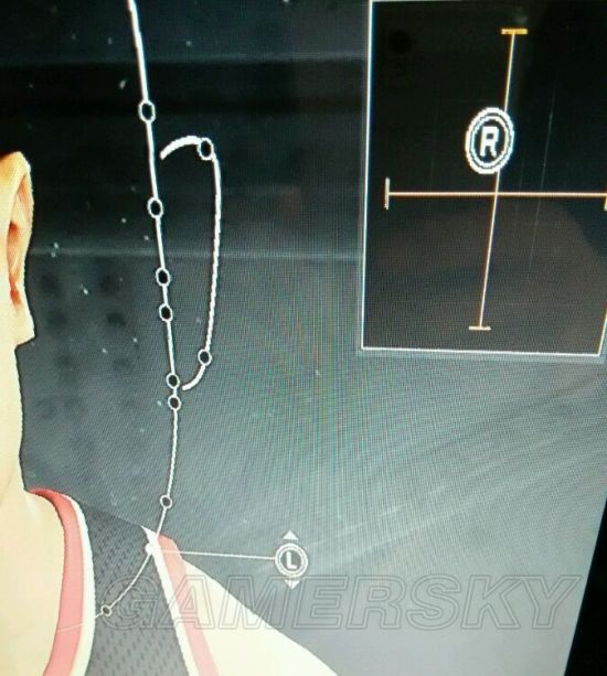 《NBA2K17》樱木花道详细捏脸数据