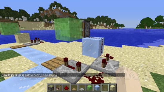 《我的世界》简易挂机池制作图文教学 我的世界挂机池怎么做