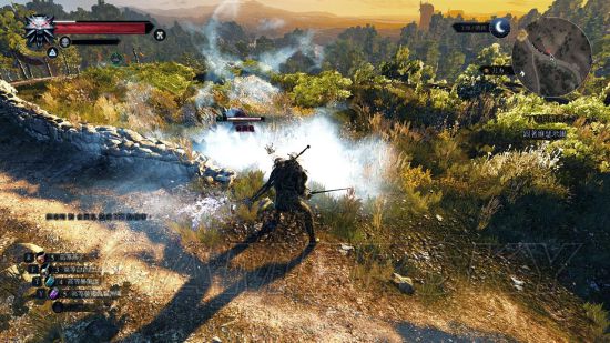 《巫师3》法印伤害效果影响因素研究