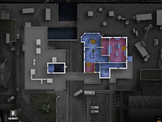 《彩虹六号围攻》平面地图及可破坏地点一览