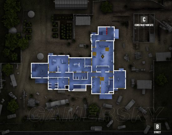 《彩虹六号围攻》平面地图及可破坏地点一览