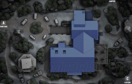 《彩虹六号围攻》平面地图及可破坏地点一览