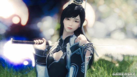 《上古卷轴5》女生向MOD合集第2弹 巫师3、恶魔城Shanoa等服装MOD