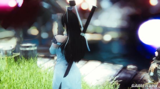 《上古卷轴5》女生向MOD合集第2弹 巫师3、恶魔城Shanoa等服装MOD