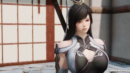 《上古卷轴5》女生向MOD合集第2弹 巫师3、恶魔城Shanoa等服装MOD