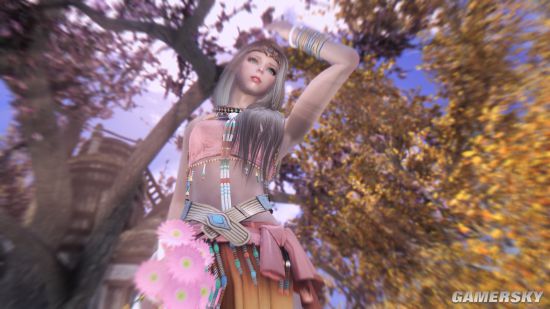 《上古卷轴5》女生向MOD合集第2弹 巫师3、恶魔城Shanoa等服装MOD