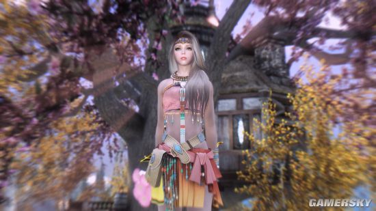 《上古卷轴5》女生向MOD合集第2弹 巫师3、恶魔城Shanoa等服装MOD