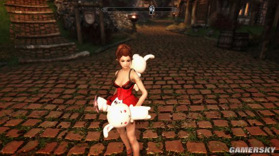 《上古卷轴5》女生向MOD合集第2弹 巫师3、恶魔城Shanoa等服装MOD