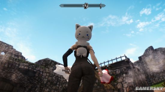 《上古卷轴5》女生向MOD合集第2弹 巫师3、恶魔城Shanoa等服装MOD