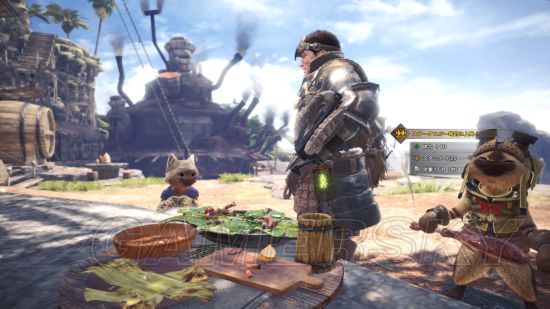 《怪物猎人世界》加工房、餐厅及装衣介绍