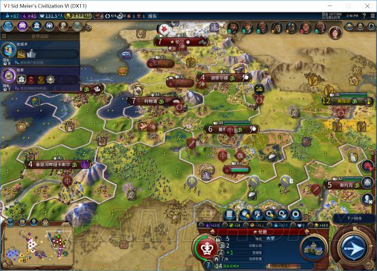 《文明6》英国文化胜利另类玩法图文战报