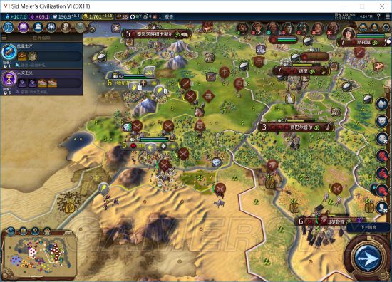 《文明6》英国文化胜利另类玩法图文战报