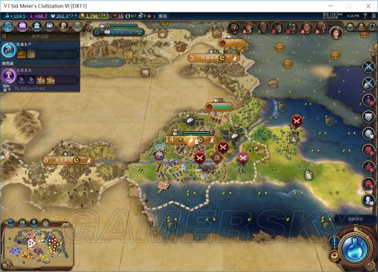 《文明6》英国文化胜利另类玩法图文战报