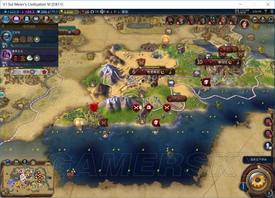 《文明6》英国文化胜利另类玩法图文战报