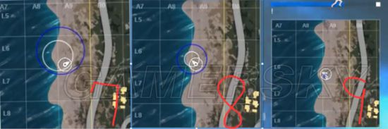 《绝地求生大逃杀》刷毒圈规律及毒伤害图文详解