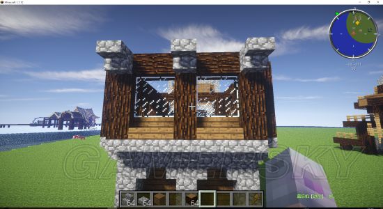 《我的世界》生存前期简易木屋建筑教程