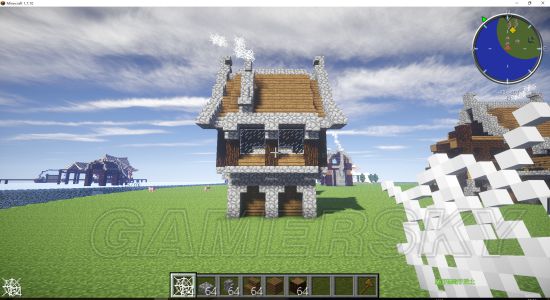 《我的世界》生存前期简易木屋建筑教程