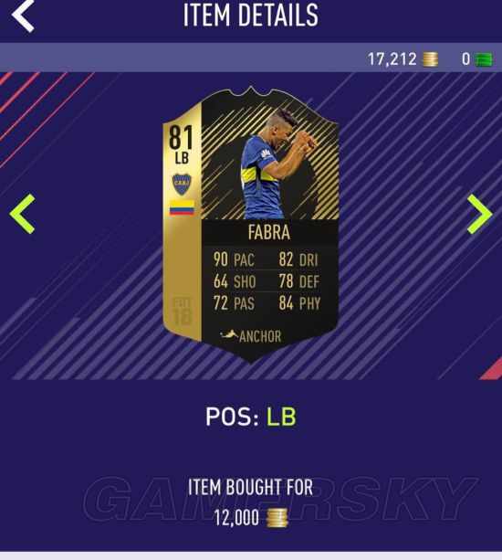 《FIFA18》英超实用左边后卫球员搭配推荐