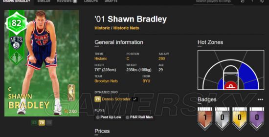 《NBA2K18》MT模式高性价比球员推荐 MT模式便宜球员推荐