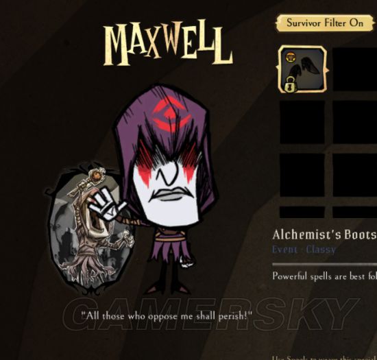 《饥荒》熔炉模式人物新皮肤一览 熔炉模式有哪些新皮肤