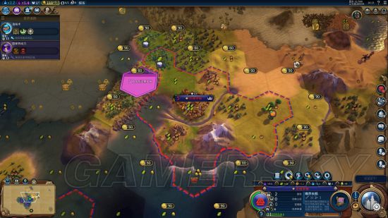 《文明6》挪威海图禁黑科技100T征服胜利图文战报