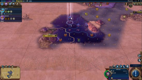 《文明6》挪威海图禁黑科技100T征服胜利图文战报