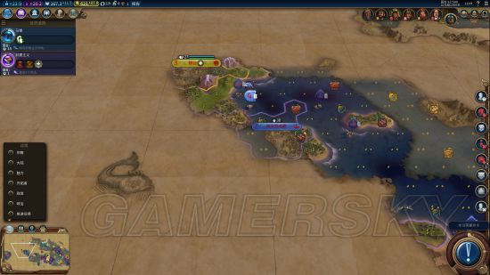 《文明6》挪威海图禁黑科技100T征服胜利图文战报