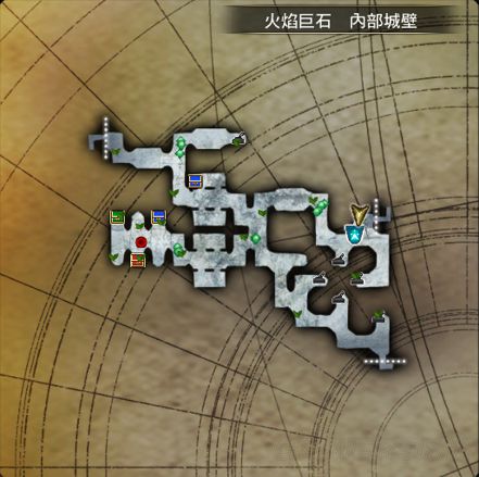 《刀剑神域虚空幻界》火焰巨石内部城壁全开关解析