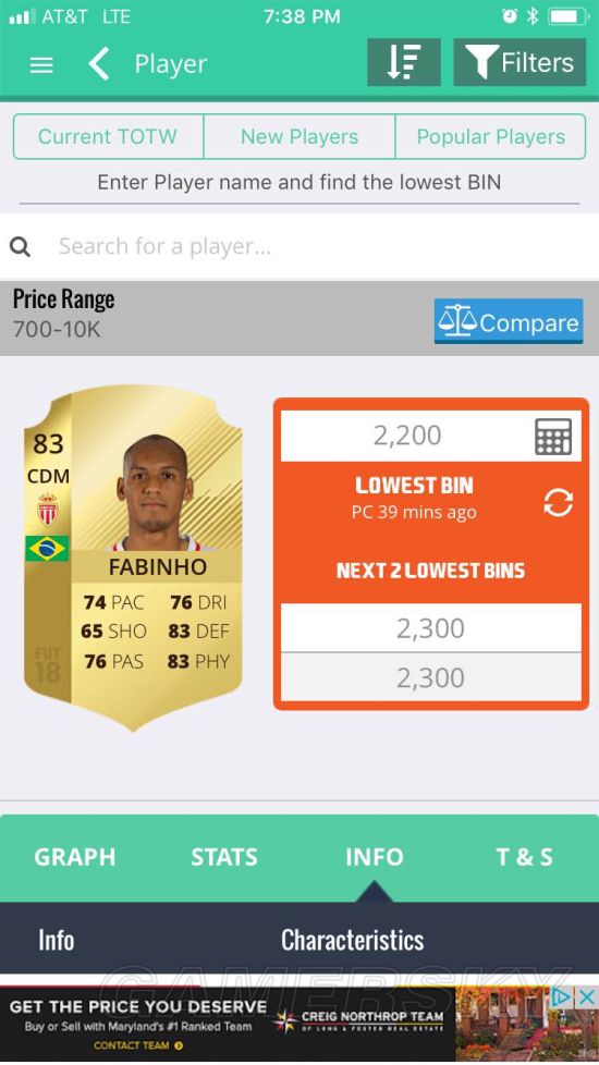 《FIFA18》五大联赛贫民球员推荐