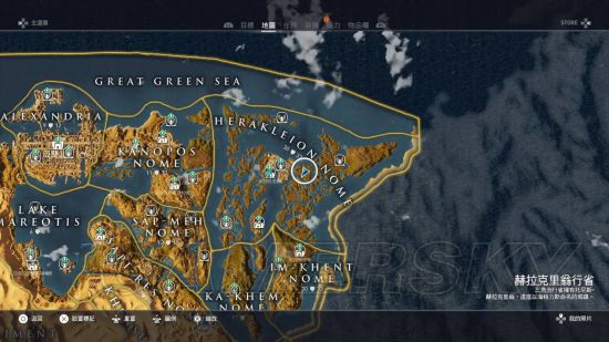 《刺客信条起源》全隐士位置图解 隐士在哪