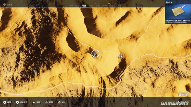 《刺客信条起源》莎草纸谜题全位置地图