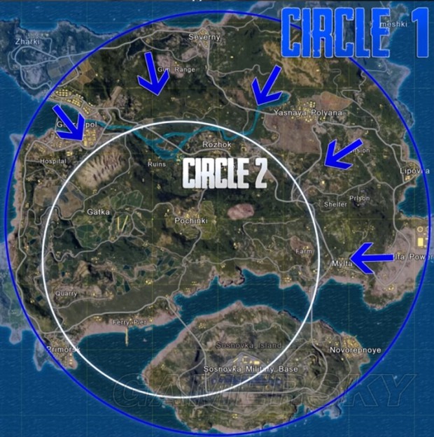 《绝地求生大逃杀》最新毒圈机制及伤害数据解析