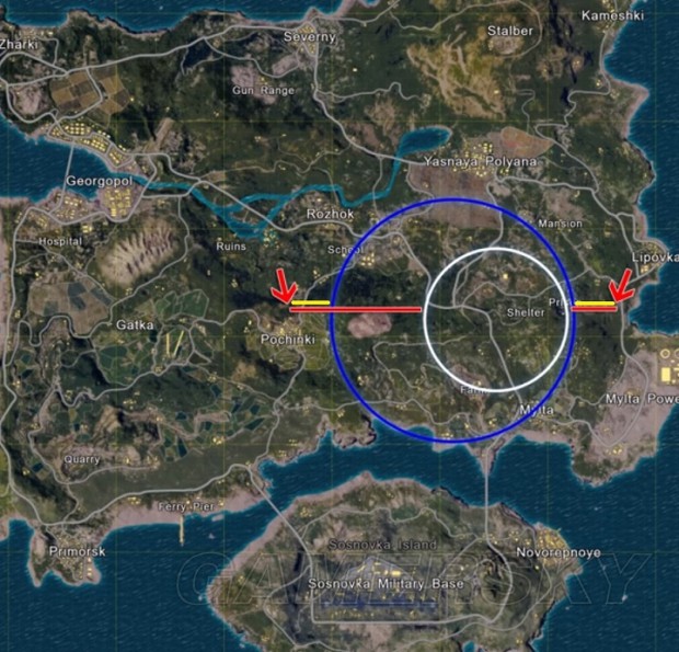 《绝地求生大逃杀》最新毒圈机制及伤害数据解析