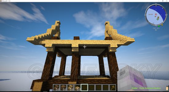 《我的世界》生存前期一层中世纪小屋建造教程