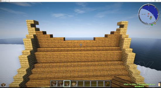 《我的世界》生存前期一层中世纪小屋建造教程