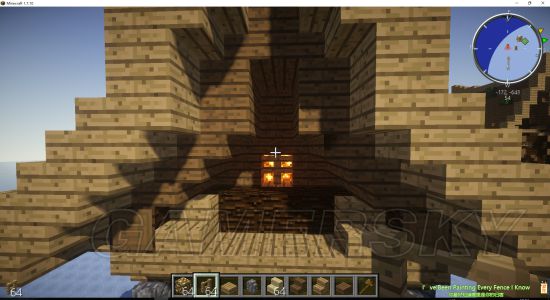 《我的世界》生存前期一层中世纪小屋建造教程