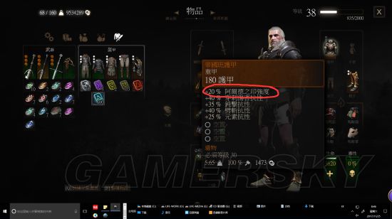 《巫师3》元素抗性加成分析