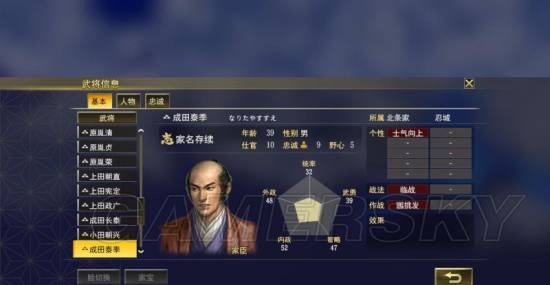 《信长之野望大志》1554剧本北条家解析