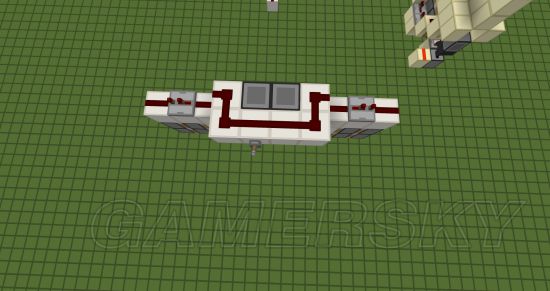 《我的世界》4X4镂空活塞门搭建图文教程 镂空活塞门怎么建造