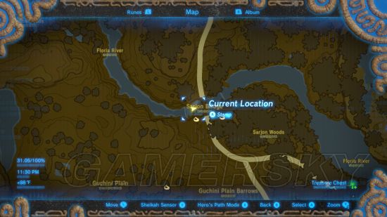 《塞尔达传说荒野之息》DLC2宝箱位置 英杰之诗DLC加农套装宝箱位置一览