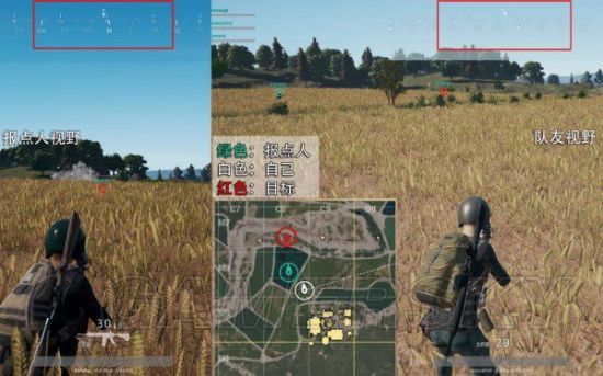 《绝地求生》报点方向、距离及标志物详解