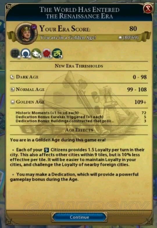 《文明6》迭起兴衰机制、规则变化汇总